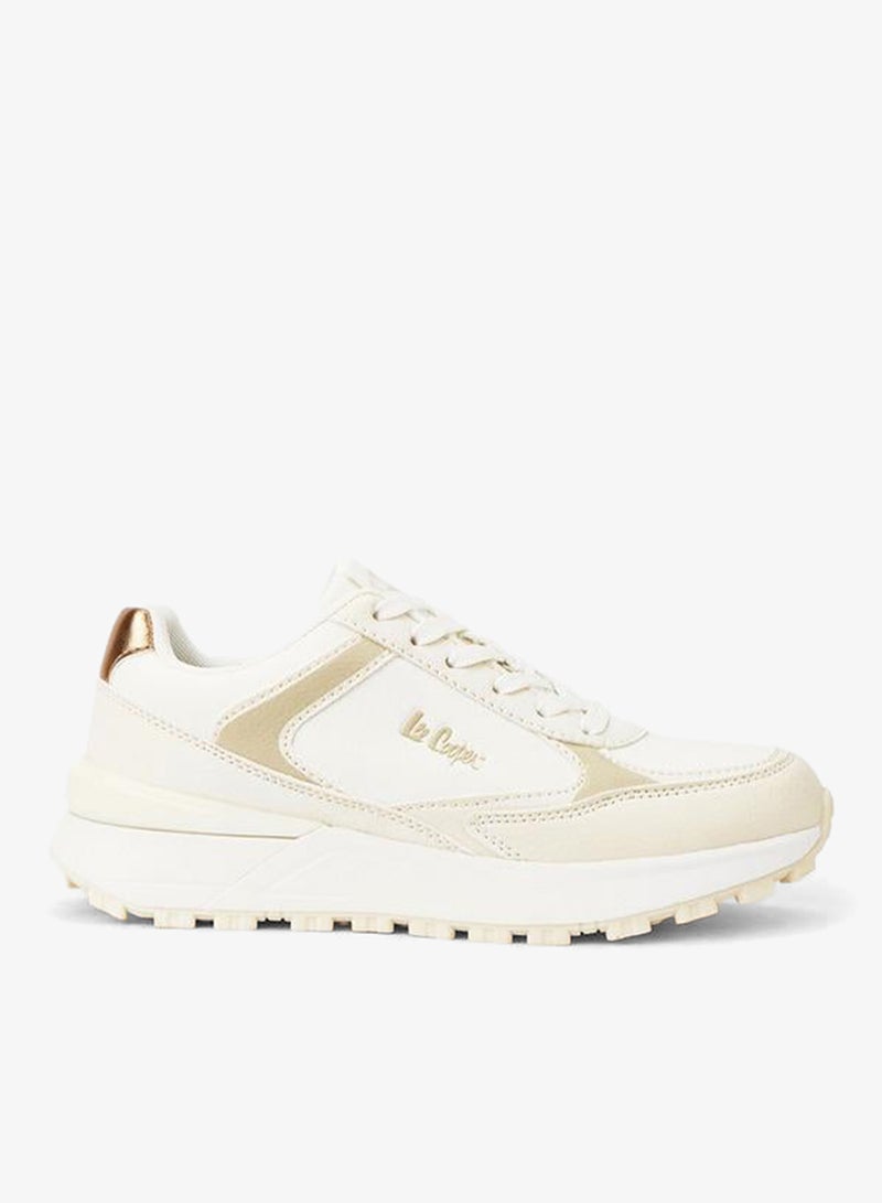 Lee Cooper Women's Panelled Lace-Up Sneakers - Image 2